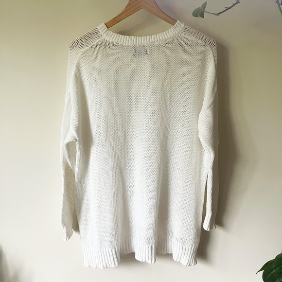 Cheap Monday White Ripley Sweater - Picture 7 of 8